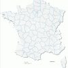 Cartes Vectorielles France concernant Carte De France Des Régions Vierge