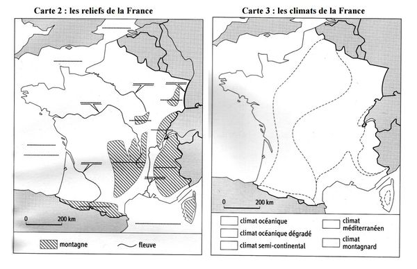 Cartes Vierges De La France À Imprimer - Chroniques destiné Carte De France Vierge À Compléter En Ligne