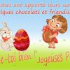 Cartes Virtuelles Paques Chocolats Friandises - Joliecarte intérieur Carte De Paques Gratuite