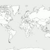 Cartograf.fr : Carte Du Monde : Carte Du Monde Vierge Et pour Tous Les Coloriages Du Monde