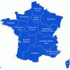 Cartograf.fr : Carte France : Page 3 serapportantà Carte De France Région Vierge