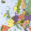 Cartograf.fr : Cartes De L'Europe : Carte Des Pays En Couleur destiné Carte De L Europe Capitales