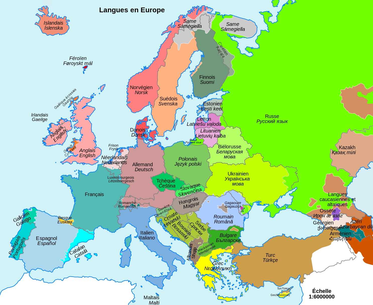 Cartograf.fr : Les Cartes Des Continents : L'Europe : Page 3 destiné Carte De L Europe Et Capitale