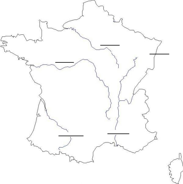 Cartograf.fr : Pays : Carte De France : Page 2 dedans Carte Des Régions À Compléter