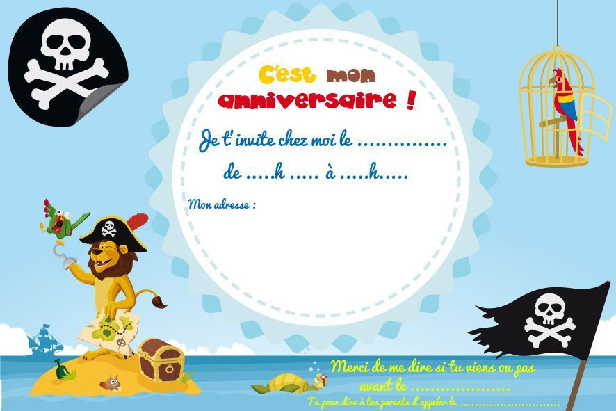 Carton D'Invitation Anniversaire Gratuit Garçon Fresh dedans Carton Invitation Retraite Gratuit