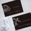 Carton D'Invitation Mariage Brunch Et Diner Imitation concernant Impression Carton Invitation