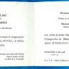 Carton D'Invitation.mr.le Maire De Menton/Mr. Le Sénateur encequiconcerne Carton Invitation Inauguration
