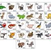 Cartoon Alphabet Animal Apprendre Graphique Avec Une pour Apprendre Le Nom Des Animaux