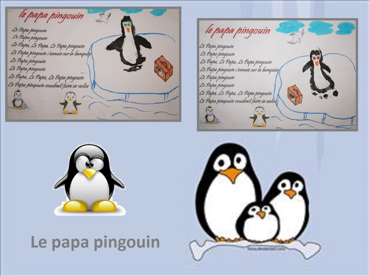 Chansons Le Papa Pingouin serapportantà Comptine Pingouin