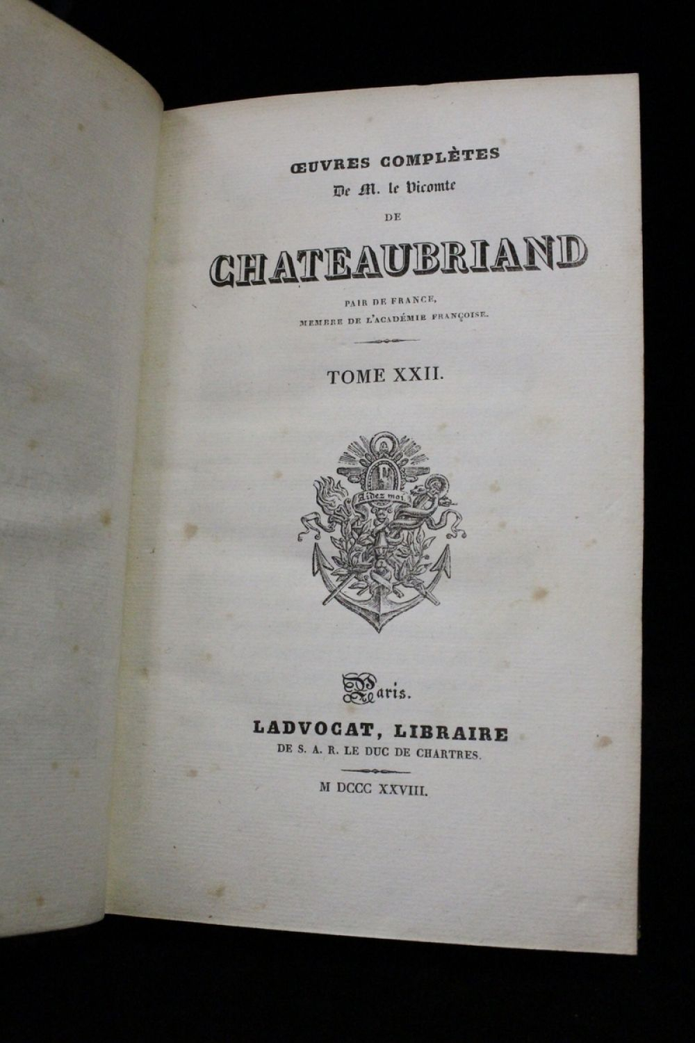 Chateaubriand : Mélanges Et Poésies - Edition Originale concernant Poésie Gs