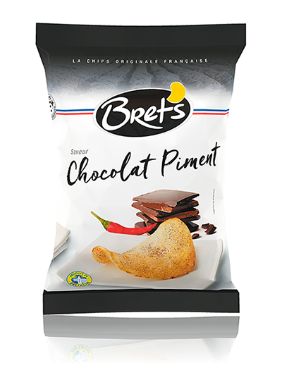 Chips Bret'S Saveur Chocolat Piment 120 G (Chips Épaisses à Saveurs D Enfants