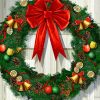 Christmas Wreath Background - Hd Slide Backgrounds dedans Noel Noel Noel