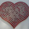 Coeur Support Mosaique - Coeur 26 Cm Pour Mosaique De concernant Support Pour Mosaique