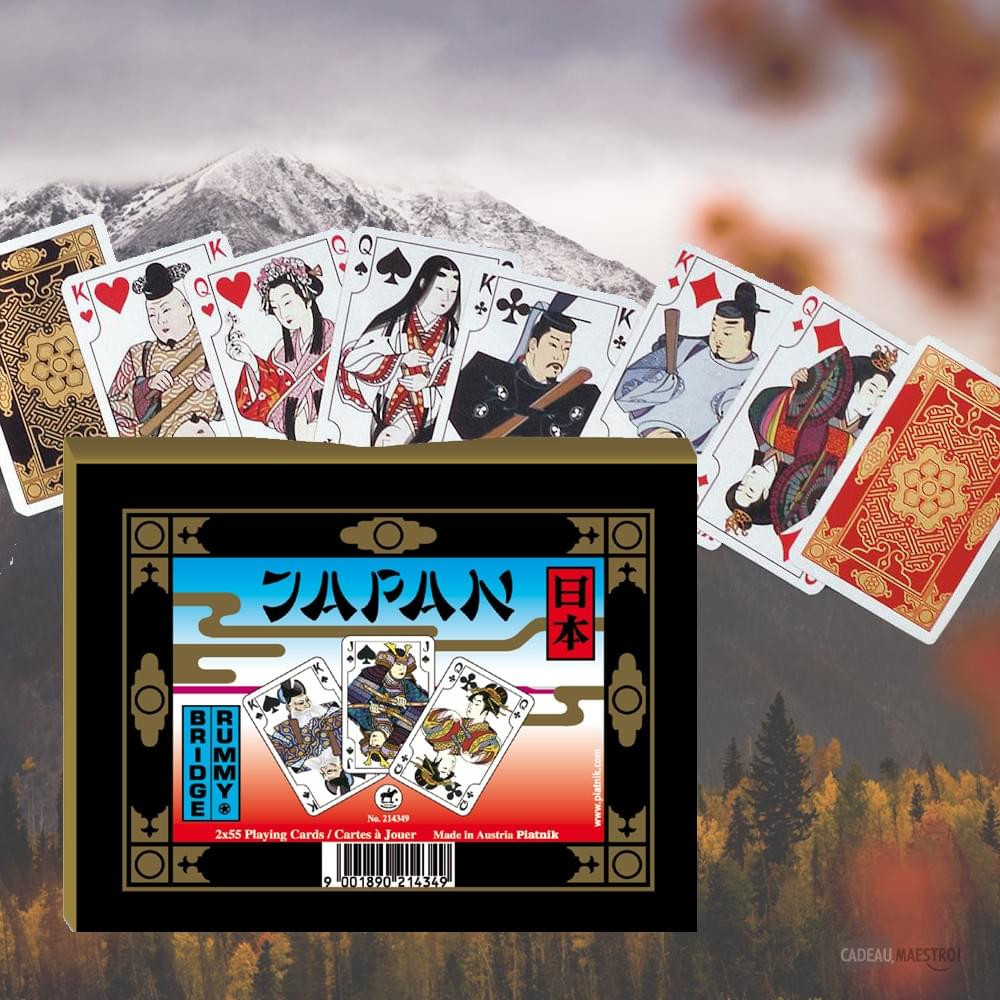 Coffret Jeux De Cartes Japon (2X55) - Achat Jeux De 32 Et encequiconcerne Jeux De Foot En Carte