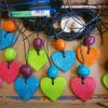 Collier Coeur | Bricolage Fête Des Mères, Idée Fete Des à Cadeau Pate A Sel