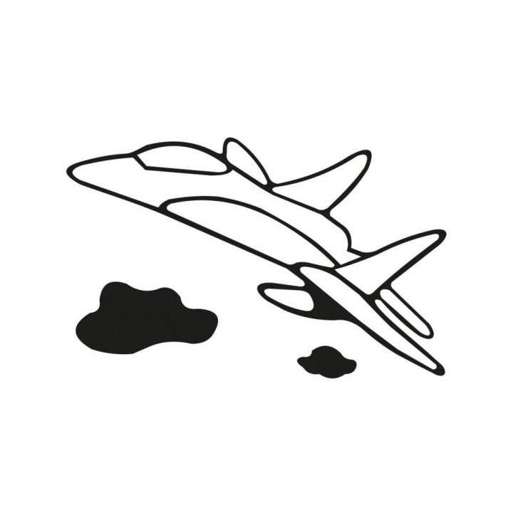 Coloriage Avion Pour Les Enfants À Imprimer Et Colorier pour Modele Dessin Avion