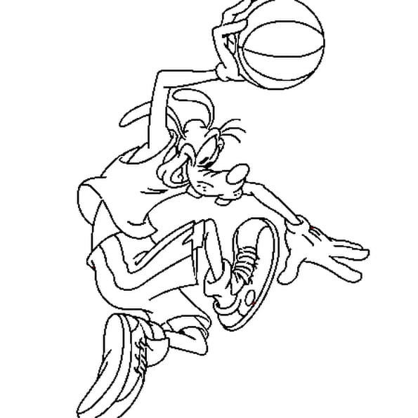Coloriage Basketball En Ligne Gratuit À Imprimer encequiconcerne Basket A Colorier