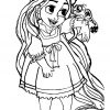 Coloriage Bebe Raiponce Princesse Disney Cute - Dekna encequiconcerne Coloriage A4 Imprimer Gratuit