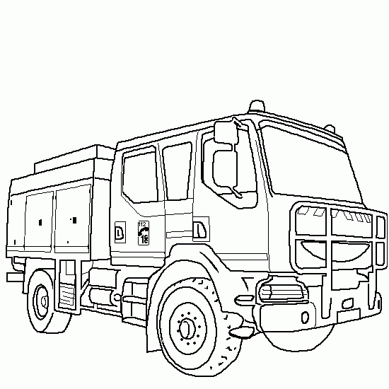 Coloriage Camion #135563 (Transport) - Album De Coloriages intérieur Coloriage Camion Pompier