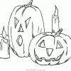 Coloriage Coloriage Halloween Gratuit - Halloween intérieur Dessin Halloween Citrouille A Imprimer Gratuit