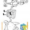 Coloriage De Bob L'Éponge à Dessin De Spongebob