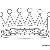 Coloriage De Couronne De Roi Pour Enfants De Maternelle Ps avec Modele De Couronne Des Rois A Imprimer