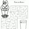 Coloriage De Noel - Labyrinthe Père Noël A Imprimer destiné Jeux De Père Noël