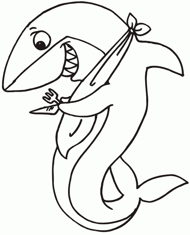 Coloriage De Requin concernant Dessin De Requin Facile