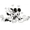 Coloriage Dessin Mickey Minie Tres En Amour Dessin destiné Coloriage Mickey À Imprimer Gratuit
