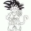 Coloriage Facile Dragon Ball 10 San Goku Gt | Coloriage dedans Dessin Dragon Ball Z Facile