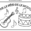 Coloriage Fête De La Musique - Dessin Fete De La Musique à Note De Musique A Colorier
