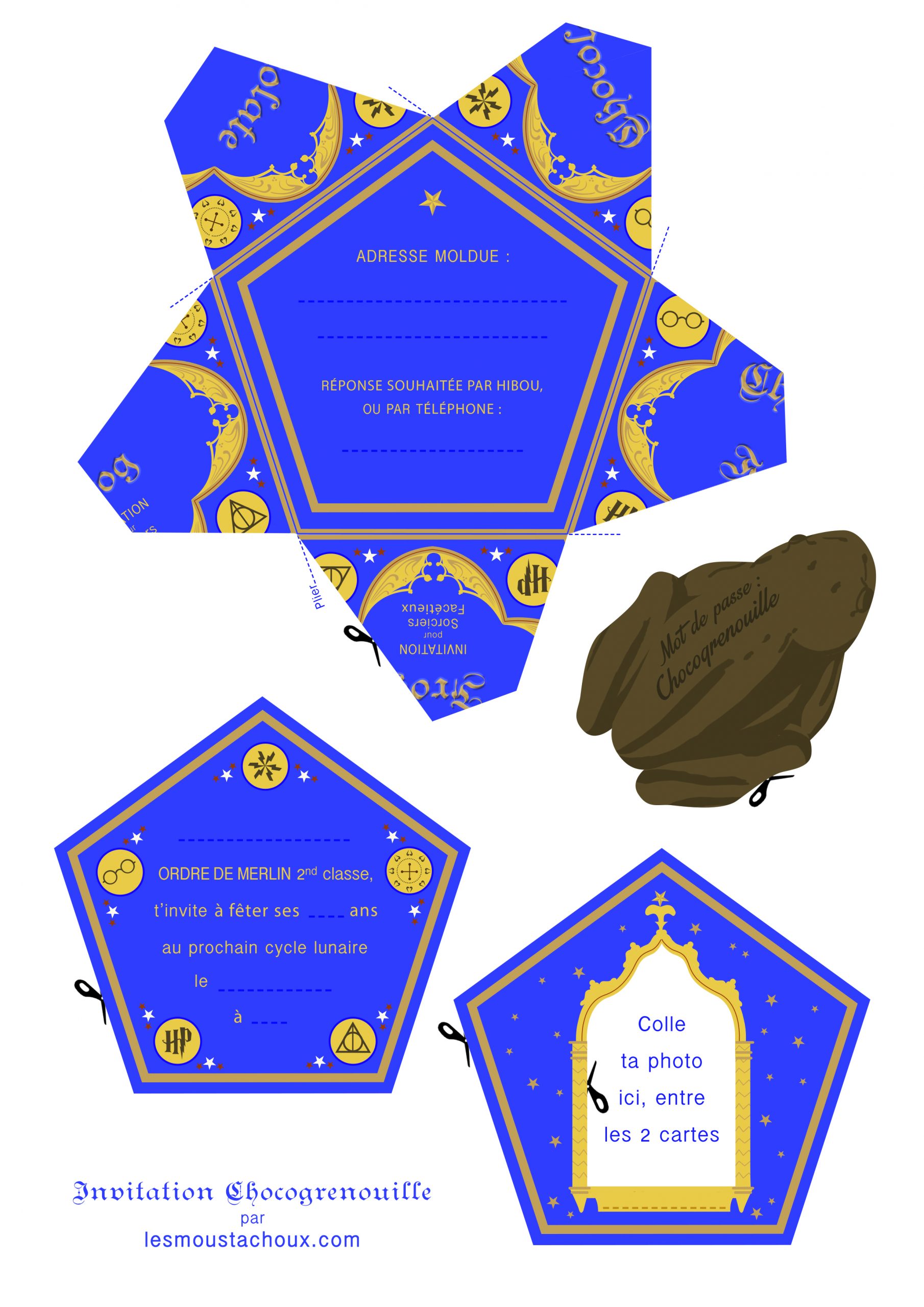 Coloriage Harry Potter Blason Poudlard - Dessin Et Coloriage à Carte Invitation Anniversaire Harry Potter