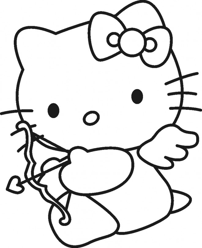 Coloriage Hello Kitty À Imprimer Gratuitement destiné Mandala Hello Kitty À Imprimer