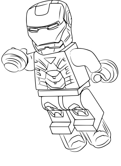 Coloriage Lego Iron Man À Imprimer pour Coloriage À Imprimer Iron Man