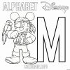 Coloriage Lettre M Pour Mickey Mouse Pirate Disney Dessin dedans Coloriage Chiffre Et Lettre A Imprimer