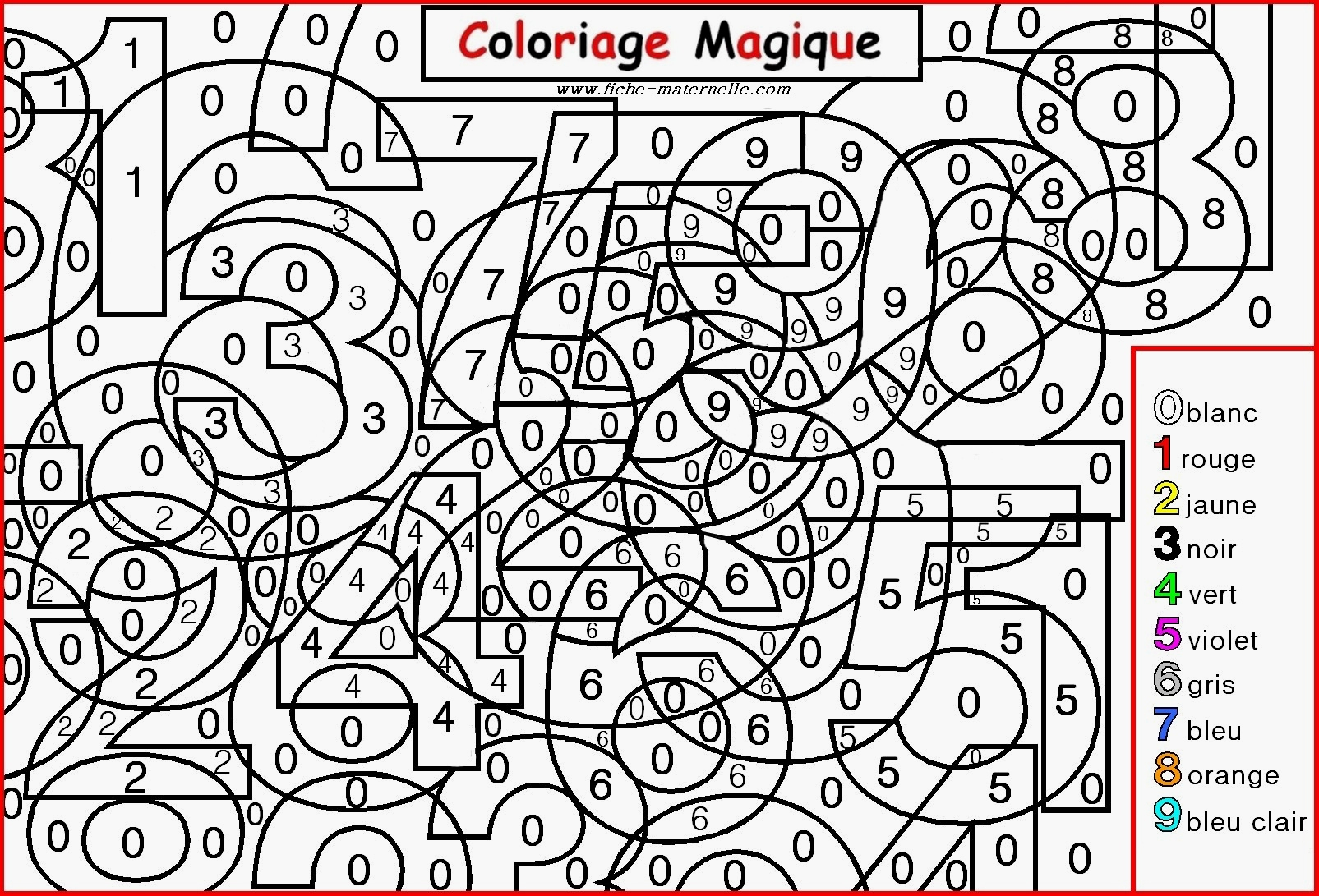 Coloriage Magique À Imprimer Maternelle - Tout Degorgement destiné Coloriage Magique A Imprimer Ce1 Gratuit