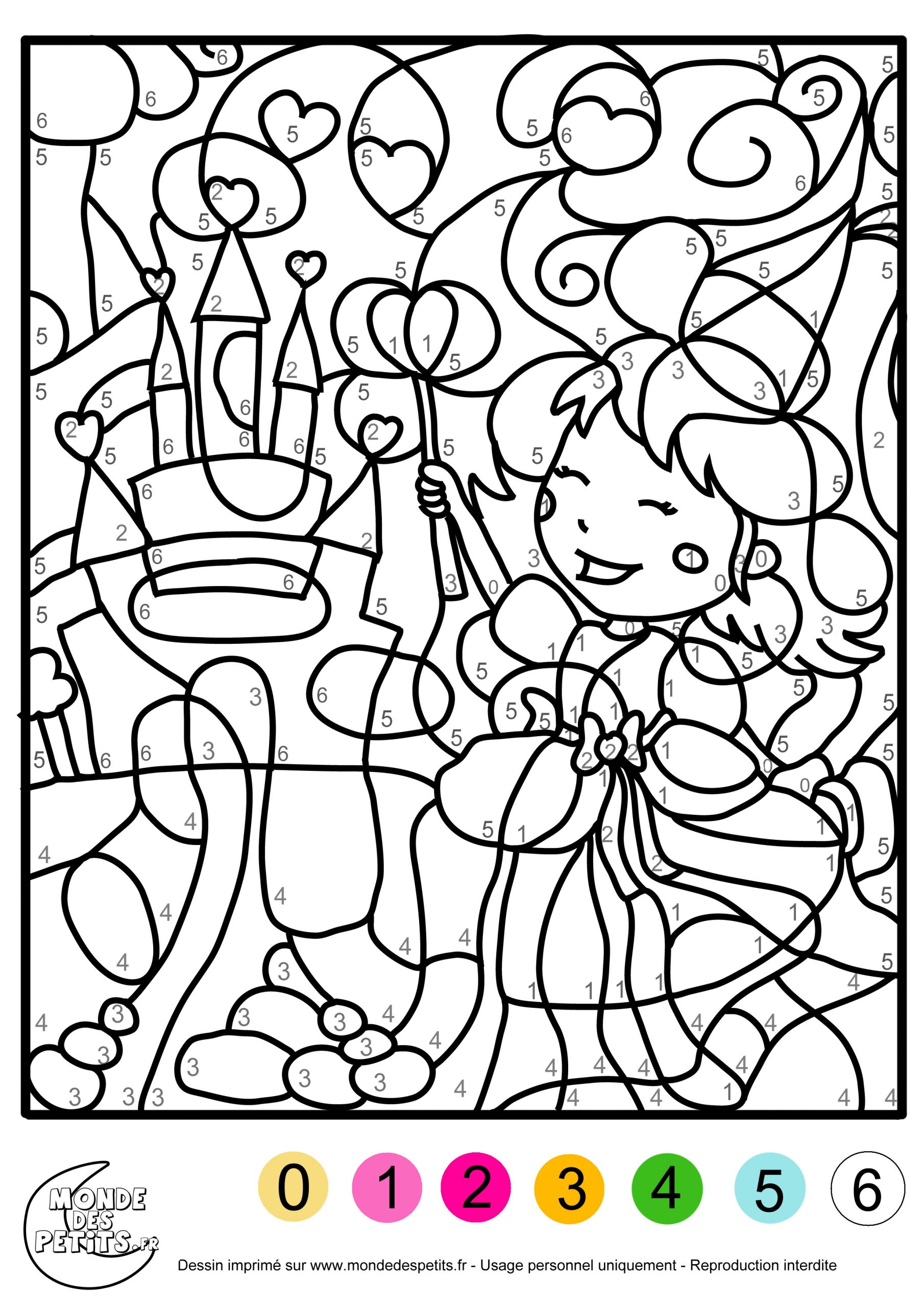 Coloriage Magique À Imprimer Pour Les Enfants - Cp16866 encequiconcerne Coloriage Numero A Imprimer