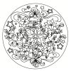 Coloriage Mandala De Noël : 30 Dessins À Imprimer encequiconcerne Coloriage À Imprimer Gratuit De Mandala