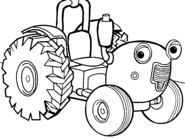 Coloriage Moissonneuse Tracteur Tom Coloriage Tracteur Tom avec Coloriage Tracteur Tom À Imprimer