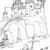 Coloriage Moyen Age Chateau Fort Sur Hugolescargot avec Image De Chateau Fort A Imprimer