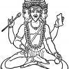 Coloriage Mythologie Hindou #109434 (Dieux Et Déesses dedans Dessin Hindou