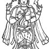 Coloriage Mythologie Hindou #109444 (Dieux Et Déesses tout Dessin Hindou