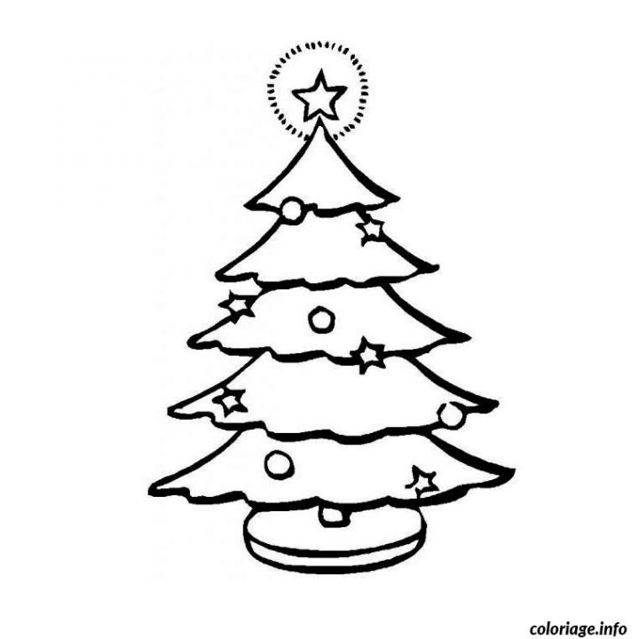 Coloriage Sapin Gratuit Dessin Sapin Noel À Imprimer intérieur Coloriage De Sapin De Noel A Imprimer Gratuit