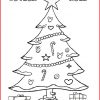 Coloriage Sapin Pour Un Joyeux Noël Dessin Gratuit À Imprimer pour Pochoir Sapin De Noel A Imprimer Gratuit