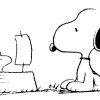 Coloriage Snoopy #27160 (Dessins Animés) - Album De Coloriages tout Dessin De Snoopy