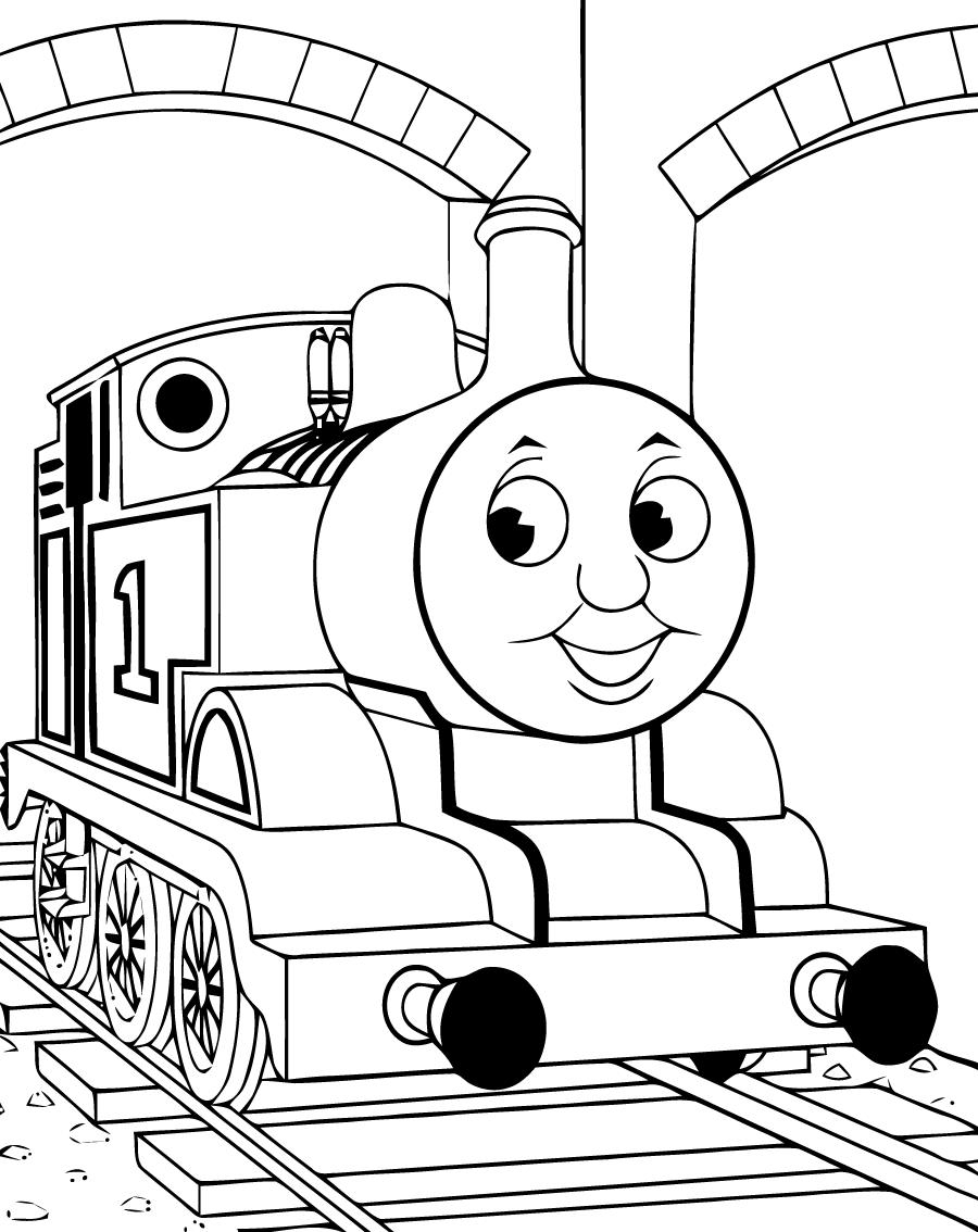 Coloriage Thomas Le Train A Imprimer - Gratuit Coloriage pour Coloriage Thomas Le Petit Train