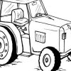 Coloriage Tracteur John Deere À Imprimer Coloriage à Dessin Animé De Tracteur John Deere