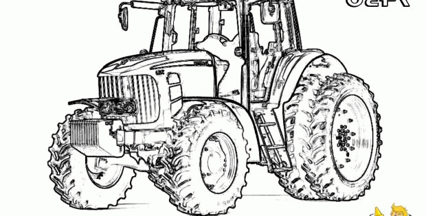 Coloriage Tracteur John Deere Cool Stock 02 Tractor Deere avec Dessin De Tracteur À Colorier