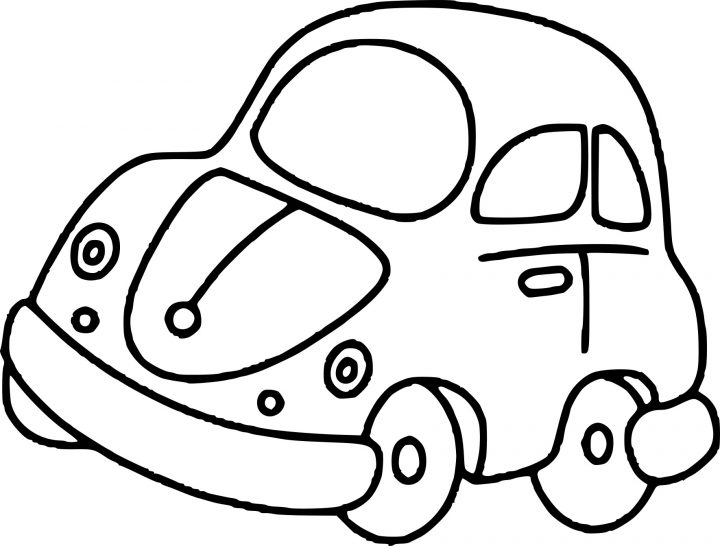 Coloriage Voiture Enfant À Imprimer Sur Coloriages avec Coloriage Vehicule