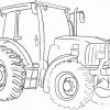 Coloriage204: Coloriage De Tracteur A Imprimer intérieur Dessin Tracteur Facile